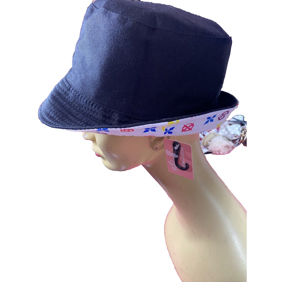 Reversible Bucket Hat Multicolored - One Size NWT - Picture 2 of 4